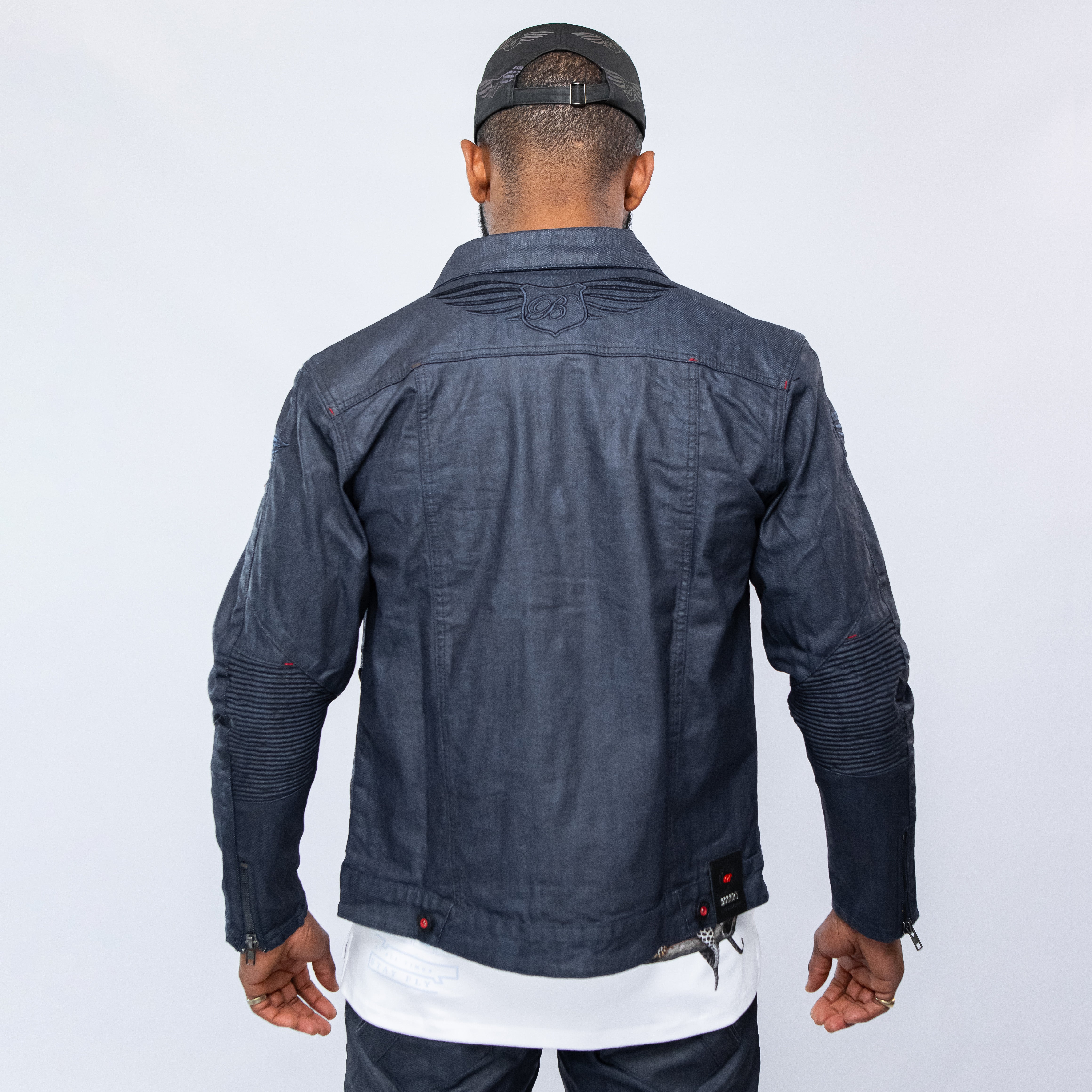 Bogart Dark Collection Coated Denim Jacket