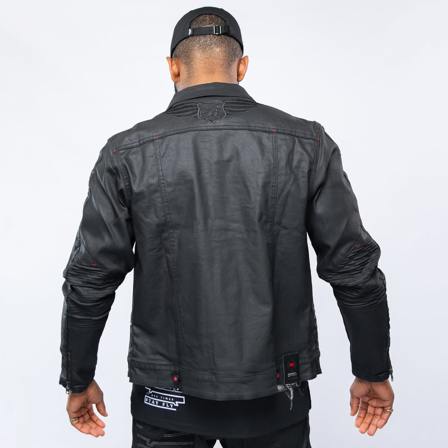 Bogart Dark Collection Coated Denim Jacket