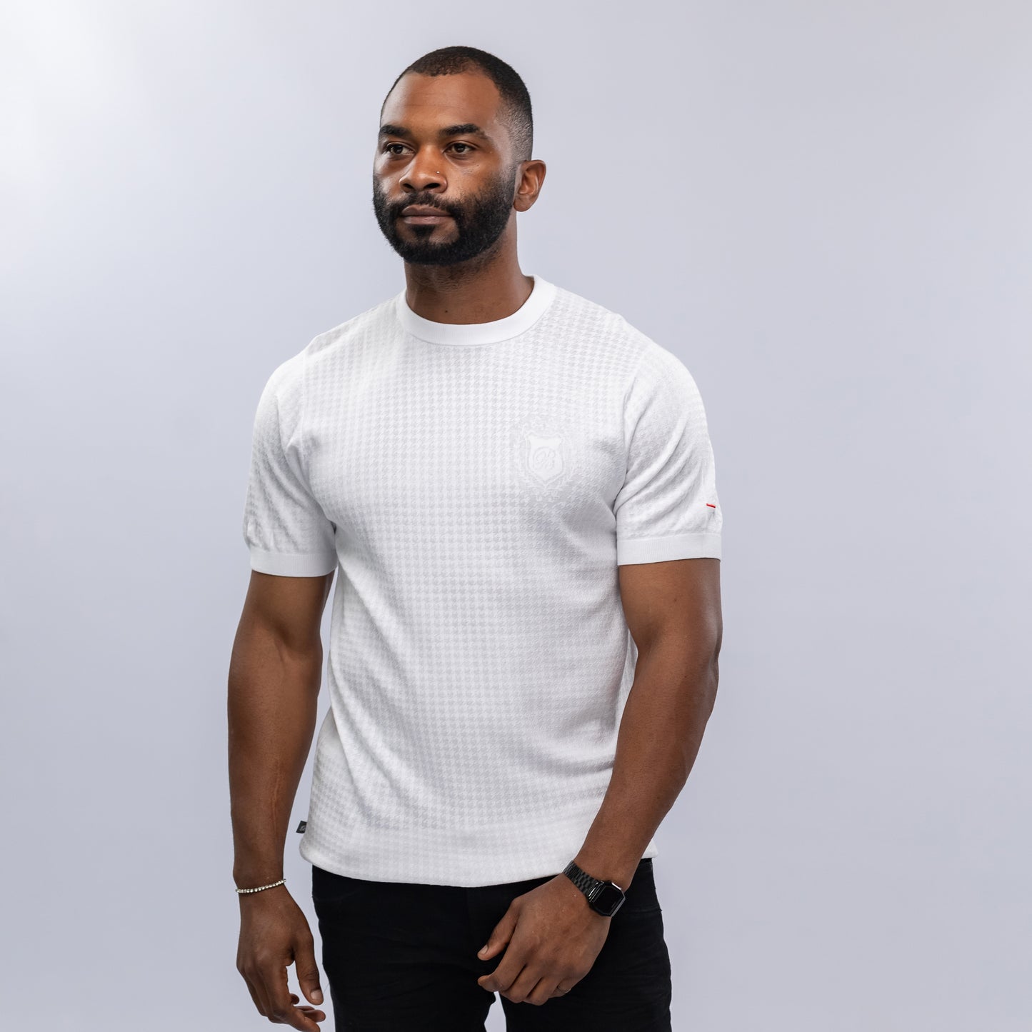 Bogart Premium Collection Knitted Crew Neck T-Shirt