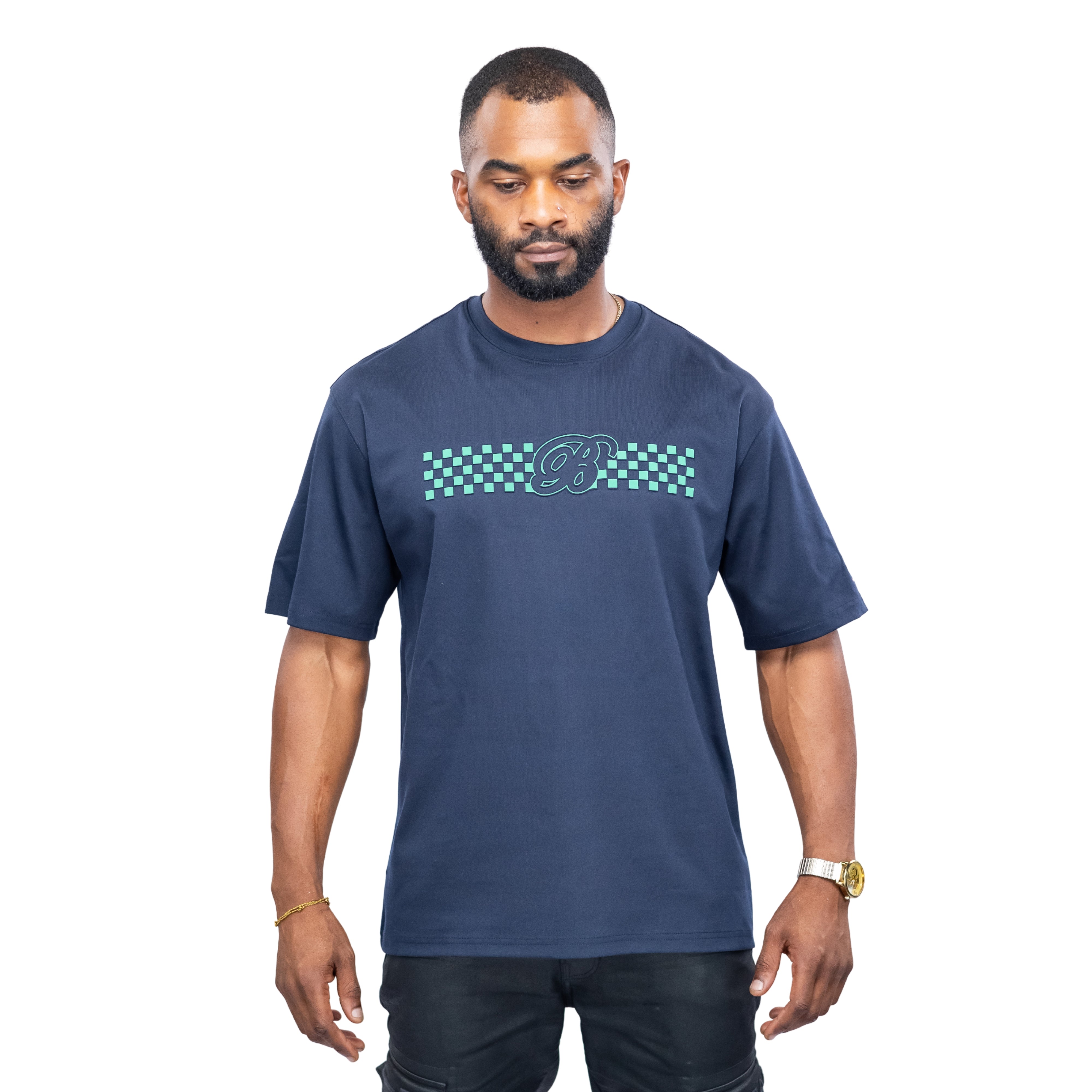 Bogart Italian Collection Checkered T-Shirt