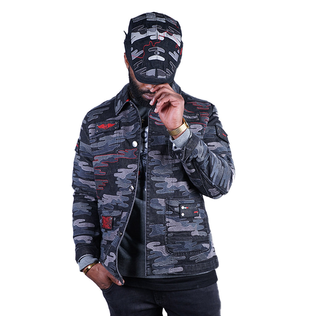 Bogart Man Designer Camo Jacket